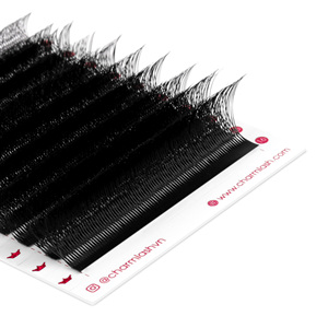 4d w lash เส้นใยเทคโนโลยียาวธรรมชาติ w ต่อขนตา ต่อขนตาขายส่งฉลากส่วนตัวราคาโรงงานโดยตรง - Product Image 5
