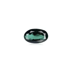 Piedra Preciosa de Turmalina Natural de 2.73 Quilates en Corte Facetado Trillón, Esmeralda, Ovalado, Princesa y Cuadrado, Calibrada, en Colores Verde Paraíba - Product Image 1