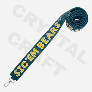 CRYSTAL CRAFT Howdy Star Sangle de sac à main en perles de verre, couleur personnalisée, perles de rocaille, style indien, taille personnalisée, logo personnalisé accepté - Product Image 3