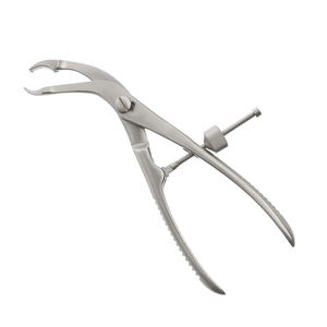 Pinces à os auto-centrantes de 18 cm, orthopédiques, chirurgicales, avec verrouillage rapide par Surgiright - Product Image 1