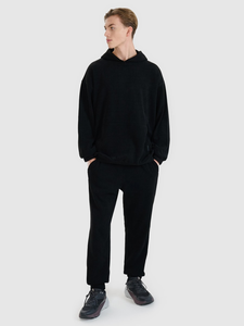 Vente en gros OEM Service Hommes Nouveau Style Hoodies Quick Dry Hiver à vendre Custom Made In Pakistan In Black Color Hoodie - Product Image 4