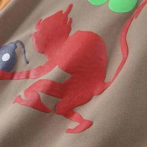 Sweat-shirt d'hiver décontracté uni à manches longues et col rond en coton 100% pour homme, taille plus, avec logo personnalisé - Product Image 4