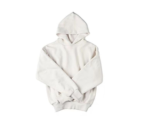 Custom Logo Clothe Brand 500gsm 600gsm <b>Men's</b> Fleece Hoodie Cotton Heavy Weight Dropped Shoulder Streetwear Boxy Hoodies 2025 - Product Image 4