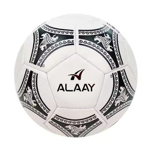 Balón de fútbol de PVC de alta calidad para partidos oficiales de Alaay, práctica resistencia al desgaste, tamaño personalizado para entrenamiento de fútbol - Product Image 1