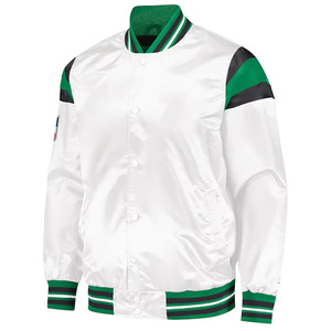 <b>Lightweight</b> <b>Men's</b> Polyester Bomber <b>Jacket</b> Shiny Satin Finish Custom Logo Hooded Varsity Breathable Fabric Hip Hop Sublimation - Product Image 2