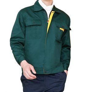 Fabricants Vêtements de travail Uniforme de travail Bâtiments Logo personnalisé Vêtements de travail en sergé durables et bon marché Vêtements de travail unisexes pour la ferme Vêtements de travail - Product Image 1