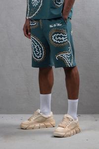 Nuevo Conjunto de 2 Piezas de Camiseta y Pantalones Cortos Deportivos Casuales de Alta Calidad para Hombre, Estampado Personalizado, Transpirable, para Verano 2026 - Product Image 4