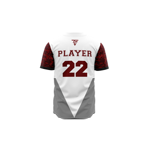 เครื่องแบบเบสบอลของผู้ชายเสื้อระบายอากาศได้ดีมีลายพิมพ์โลโก้ทีมของคุณเอง - Product Image 4