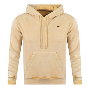 Ropa de calle de alta calidad Sudadera con capucha con cremallera Algodón Fleece Lavado ácido Logotipo personalizado Oversized Stone Wash Sudaderas con capucha desgastadas - Product Image 2