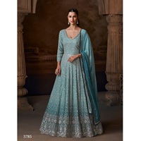 Costume Anarkali en Faux Georgette de Haute Qualité pour les Événements Spéciaux, Look Traditionnel, Meilleur Prix, Livraison Mondiale Rapide Maintenant
