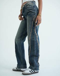 Pantalon en denim sur mesure 100% Jeans streetwear d'été de qualité supérieure Pantalon en denim Offre Spéciale - Product Image 1