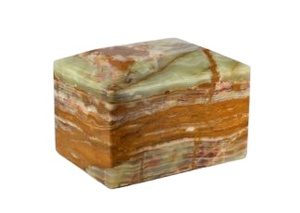 Urnas de mármol de ónix rectangulares, urnas de mármol clásicas para cenizas, urnas de mármol de ónix artesanales - Product Image 6