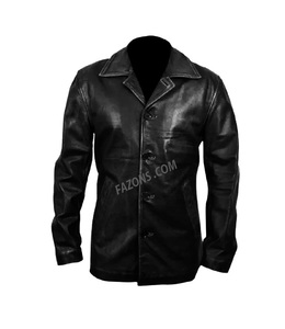 Veste longue en cuir pour homme, style Dean Winchester Supernatural, effet vieilli, type Duster Rancher, vente en gros - Product Image 1