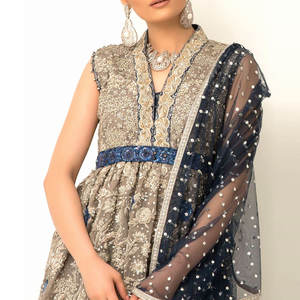 Robes pour femmes élégantes pakistanaises indiennes formelles décontractées Nouvel arrivage Robe de soirée Salwar Kameez - Product Image 4