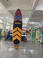 Offre Spéciale 9'0 débutant EPS mousse Soft Top planche de surf pour école de surf IXPE Softboard avec ailerons de planche de surf pour les eaux océaniques en mer