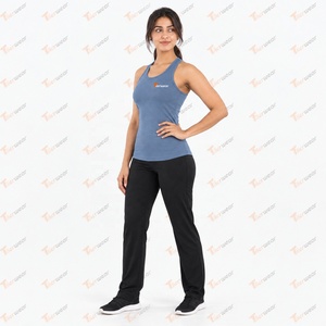 Camiseta Deportiva sin Mangas para Mujer, Transpirable y Elástica, Ideal para Fitness, Entrenamiento, Running y Gimnasio - Product Image 2