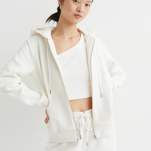 Sudadera con capucha para mujer, con diseño de moda, personalizada, para gimnasio, cuello alto, forro polar, Fitness - Product Image 4