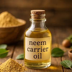 Aceite Portador de Neem 100% Puro Prensado en Frío |   Propiedades Fungicidas |   Uso Terapéutico de Aromaterapia |   Natures Natural India Oils Pvt. - Product Image 2