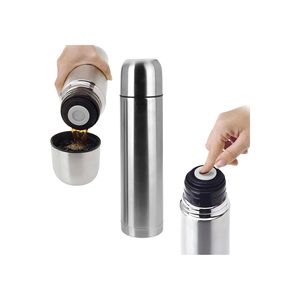 Termo de Acero Inoxidable de Diseño Minimalista Mitra MTR 1703-19 de 750 ml para Viajes, Mantiene Bebidas Frías y Calientes - Product Image 2