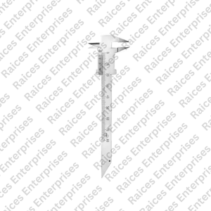 Calibrador Manual Zuricher de acero inoxidable de alta calidad, instrumento de medición Dental para ortodoncia y odontología - Product Image 2