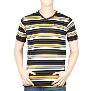 เสื้อยืดคอกว้างแขนสั้นผู้ชาย - หลายสี - Product Image 3