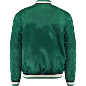 Veste universitaire surdimensionnée en chenille personnalisée avec patchs en chenille, veste universitaire de baseball pour collège - Product Image 4