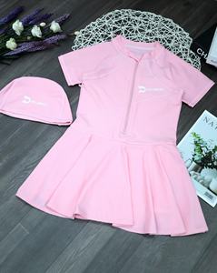 Premium Women's One-<b>Piece</b> Fitness Swim <b>Dress</b> Comfortable Stretch Polyester-Spandex Quick Dry Waterproof Various Printed Patterns - Product Image 4