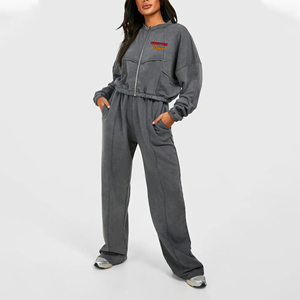 เสื้อวอร์มผ้าฝ้าย100% คุณภาพระดับพรีเมี่ยมสำหรับผู้หญิงเสื้อลูกไม้สำหรับฤดูหนาวพิมพ์โลโก้ใส่สบายพิมพ์ลายตามสั่ง - Product Image 1