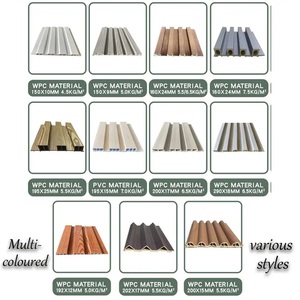 LT Wall Panel Wholesales Top China Producers Slat 3D WPC Composite Slatted Interior <b>Fluted</b> New Waterproof Exterior Decoration - Product Image 3