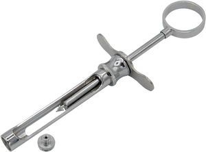 Jeringa Dental SureMed Instruments, Manual, de Acero Inoxidable, con Anillo de Cartucho y Mango Ergonómico, Reutilizable, de Alta Calidad, con Certificación CE - Product Image 4