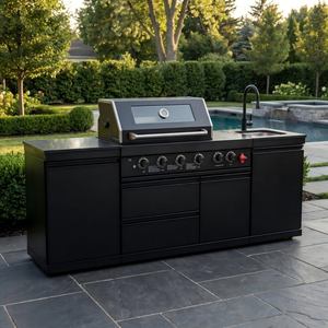 Nuevas Ofertas en EE. UU., Entrega Rápida en 7 Días, Youya, Cocinas Exteriores de Acero Inoxidable 304, Gabinetes, Parrilla para Barbacoa, Cocina Móvil Modular para Exteriores - Product Image 3
