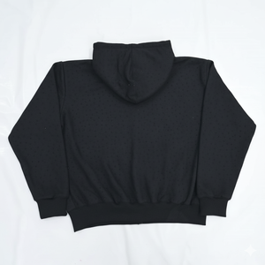 Sweat à capuche pour homme avec fermeture éclair, design personnalisé, strass très demandés, logo brodé, fabrication en usine, prix bas - Product Image 2