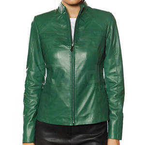 Veste en cuir sur mesure concevez votre propre veste en cuir pour femmes veste en cuir imperméable pour femmes - Product Image 1