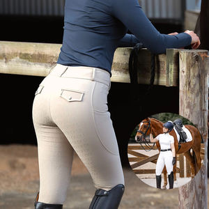 Leggings Personalizadas al por Mayor, Ecológicas, Transpirables, Elásticas en Cuatro Direcciones para Mujer, Estilo Jodhpur, para Montar a Caballo - Product Image 1
