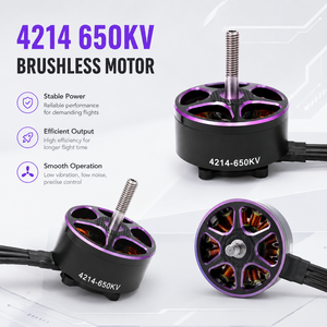 Motor sin Escobillas FPV 4214 650KV de Alto Torque y Alta Eficiencia para Drones UAV de Largo Alcance, Carreras y Freestyle - Product Image 2
