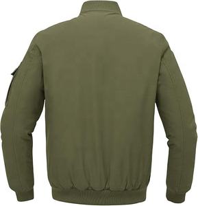 Blouson Bomber Décontracté en Toile Camouflage Enduite de Haute Qualité Coupe-Vent 2025 - Product Image 2