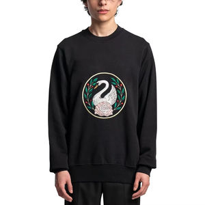 Marque distributeur Sweat-shirt brodé surdimensionné pour homme Nouveau design avec motif solide Coupe ample pour l'hiver-Prix bon marché disponible! - Product Image 1