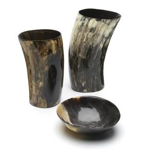 Arrivée d'une tasse en corne unique de style moderne faite à la main avec bol DIY Sublimation Blank Polish Finished for Beer Glass Sale Exportateurs - Product Image 2