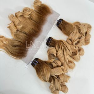 ช่อผมมนุษย์100% เวียดนาม & การปิดสีลูกไม้โปร่งใส - Product Image 2