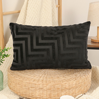 Housses de coussin en velours jacquard de luxe, plusieurs motifs jacquard, vente en gros, super douces, pour canapé, oreillers décoratifs, multiples