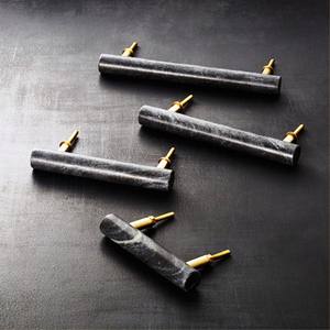 Perillas de Puerta de Latón y Mármol para Gabinete, Perilla de Puerta con Color, Forma y Tamaño Personalizados, Hecho en India - Product Image 3