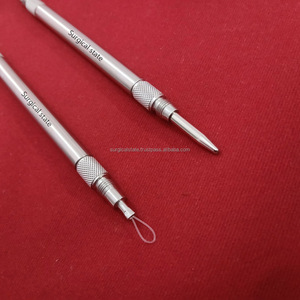 Imán de ojo de acero inoxidable con removedor de cuerpo extraño de bucle Herramienta oftálmica de precisión para uso clínico y de emergencia - Product Image 1