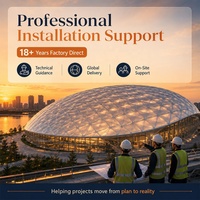 Personalización de Fábrica, Estructura de Acero para Estadios con Membrana ETFE