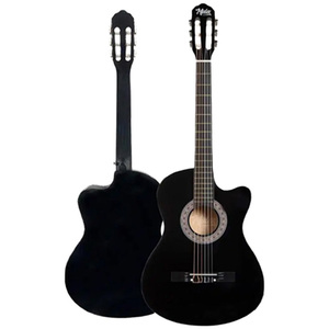 Guitarra Clásica Negra 4/4, Juego Completo con Varilla de Ajuste, Afinador, Funda, Correa, Capo y Púas |   Midex CG-270BK - Product Image 3