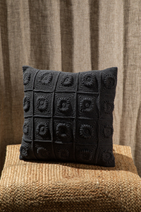 Tùy chỉnh 40x40 cm bông đệm Bìa colourful & khá với thủ công Hoa Crochet thiết kế cho một căn phòng ấm cúng - Product Image 3