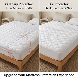 Protector de Colchón Impermeable Ajustable, Suave, Transpirable, Reutilizable y Duradero para Adultos, Suministros para el Hogar - Product Image 5