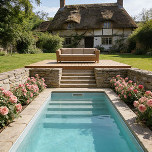 Piscine pour enfants, piscine de maison, piscine en fibre, spa, piscine extérieure en fibre de verre, piscine pour chien, piscine en fibre de verre - Product Image 3