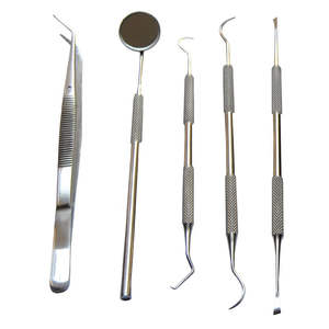 เครื่องมือผ่าตัดฝังรากเทียมแบบปลายโค้งสองด้าน Kaplan Scaler ของ SurgiRight Instrument - Product Image 1