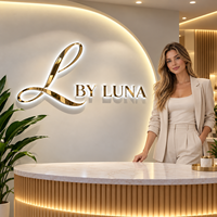 Logo de bureau d'entreprise, lettres en miroir dorées, logo d'entreprise personnalisé, enseigne LED pour entreprise, enseigne LED pour la décoration de magasin