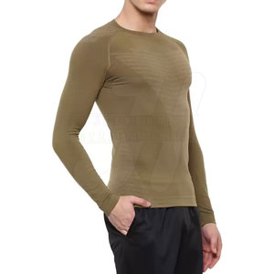 Solid Color Youth Long Sleeve <b>Compression</b> <b>Shirts</b> Plain <b>Customized</b> Gym <b>Compression</b> <b>Shirts</b> - Product Image 4